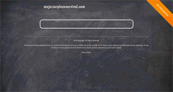Desktop Screenshot of majorsurplusnsurvival.com
